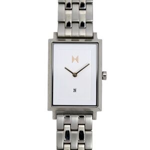 MVMT Signature Square Dakota Silver Ladies Tank Watch